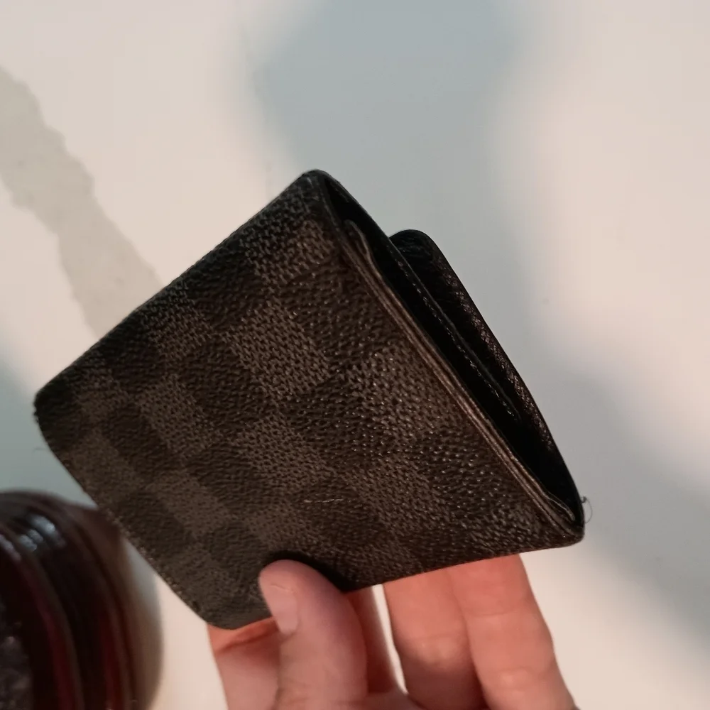 Auth Louis Vuitton Damier Graphite Multicle 6 Key Holder Case